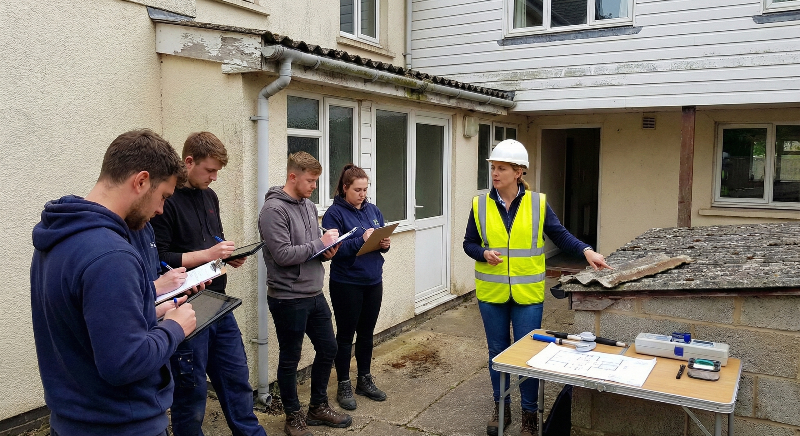 Amiante avec mention